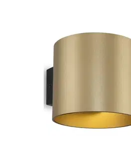Svietidlá Maytoni C066WL-01MG - Nástenné svietidlo ROND 1xG9/50W/230V zlatá C066WL-01MG