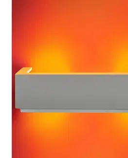 Svietidlá  Nástenné svietidlo BRICK 2xE14/12W/230V sadra/biela MW-8203
