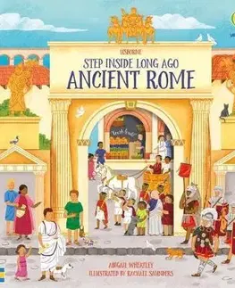 História Step Inside Ancient Rome - Abigail Wheatley,Rachal Saunders