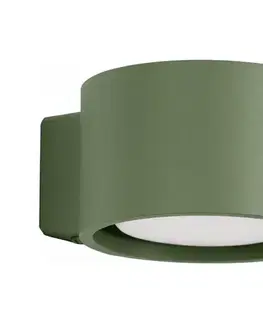 Svietidlá  SL.2461 - Nástenné svietidlo MODO 1xGX53/10W/230V zelené SL.2461