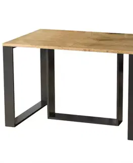 Jedálenské stoly Rozkladací stôl Borys 130/210x80cm Dub Wotan