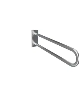 Svietidlá BEMETA Podporné madlo 10,3x25,3 cm nerez/strieborné 301707332