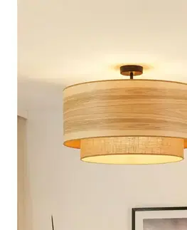 Svietidlá BRILAGI - Prisadený luster MONTANA BOHO 1xE27/15W/230V pr. 60 cm hnedá 608503