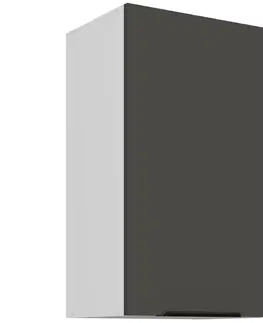 Kuchynské skrinky visiace Kuchynská skrinka Aria-Gr/Wh Anti Fingerprint 40g-72 1f