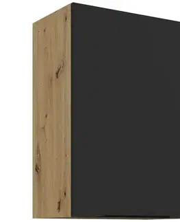 Kuchynské skrinky visiace Kuchynská skrinka Aria-Bl/Ar Anti Fingerprint 50g-72 1f