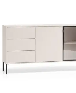 Komody do spálne Komoda Barnee 02 Cashmere