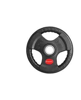 Závažia k činkám Pogumovaný olympijský kotúč inSPORTline Graton OL 10 kg 50 mm
