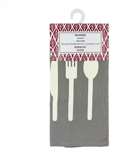 Bytový textil Behúň MODERN šedá 45x140