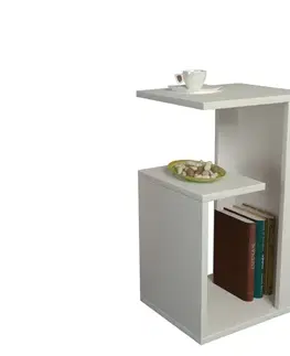 Konferenčné stolíky REST odkladací stolík, biela
