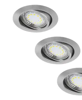 LED osvetlenie Rabalux 1166 - SADA 3xLED zapustené svietidlo LITE 3xGU10/3W/230V 1166