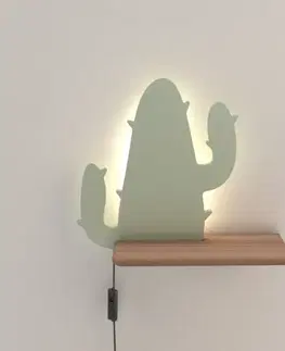 Osvetlenie Detská nástenná lampička CACTUS III LED Candellux
