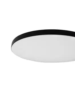 Svietidlá  LED stmievateľné stropné svietidlo SIENA LED/80W/230V 3000-6000K priemer 75 cm čierne + DO ML1834