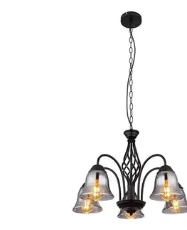 Svietidlá Globo 60298-5H - Luster na reťazi GONNY 5xE27/60W/230V 60298-5H