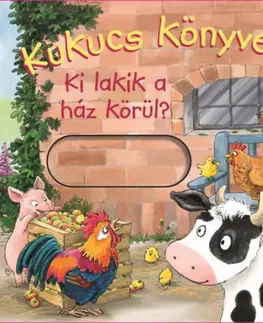 Leporelá, krabičky, puzzle knihy Kukucs könyvek - Ki lakik a ház körül?