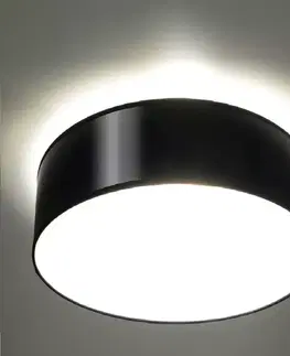 Vnútorné osvetlenie Stropná Lampa Nebraska 35 BLACK A-1