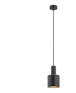 Svietidlá Argon 4219 - Luster na lanku SINES 1xE27/15W/230V pr. 12 cm čierna 4219
