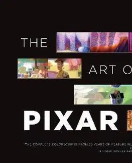 Film - encyklopédie, ročenky Art of Pixar: The Complete Color Scripts from 25 Years of Feature Films