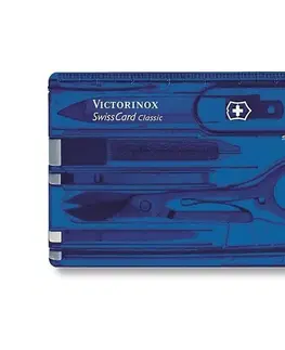 Camping a outdoor Victorinox - Multifunkčná sada 10 funkcií modrá 0.7122.T2