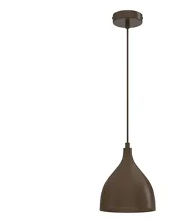 Svietidlá  Luster na lanku NOAK CLASSIC 1xE27/15W/230V hnedý 6235