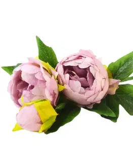 Záhradné dekorácie Kytica Paeonia 37cm fialová A2150067