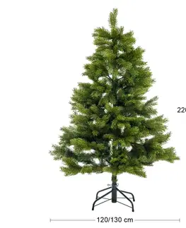 Vianočné stromčeky NABBI Christee 4 vianočný stromček 220 cm zelená