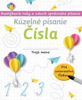Príprava do školy, pracovné zošity Kúzelné písanie - Čísla - Emil Gerginov