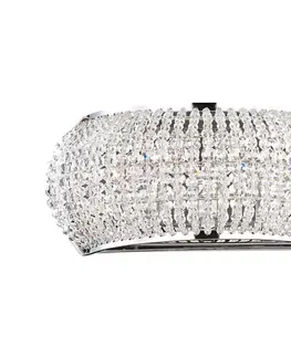 Svietidlá Ideal Lux - LED Krištáľové nástenné svietidlo PASHA 3xG9/3W/230V lesklý chróm 082264