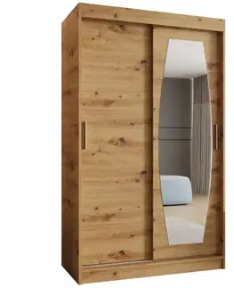 Šatníkové skrine Skriňa Rossa 120 artisan