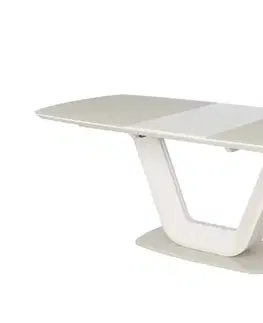 Jedálenské stoly Rozkladací jedálenský stôl ARMANI MAT 160 Signal