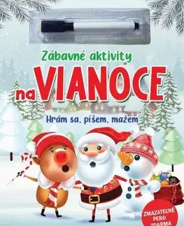 Nalepovačky, vystrihovačky, skladačky Zábavné aktivity na Vianoce