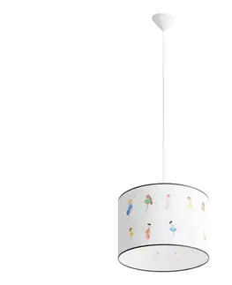 Svietidlá  SL.1417 - Detský luster na lanku FAIRY 1xE27/15W/230V pr. 40 cm SL.1417