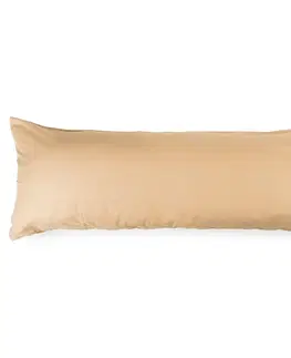 Obliečky 4home obliečka na Relaxačný vankúš Náhradný manžel béžová, 50 x 150 cm