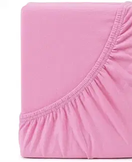 Plachty 4Home jersey prestieradlo Ideál ružová, 60 x 120 cm