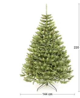Vianočné stromčeky NABBI Christee 17 vianočný stromček 220 cm zelená