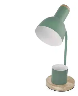 Lampy  Stolná lampa POPPY 1xE27/25W/230V zelená Z7640GR