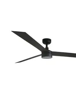LED osvetlenie FARO Barcelona FARO 34293WT1S - LED stmievateľný látor CRUISER XL 18W/230V CCT priemer 160 cm čierny WT + DO 34293WT1S-D