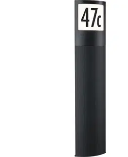 Záhradné lampy Paulmann 94514 - LED/8,5W IP44 Stmievateľné domové číslo PADEA 230V 94514
