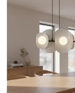 Svietidlá EMIBIG Luster na lanku ELEMENTI 4xG9/8W/230V sivá 1494/4