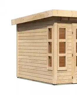 Drevené Drevený záhradný domček KASTORF 6 Lanitplast