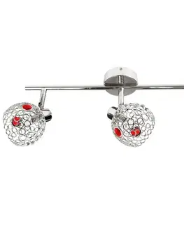 Stropná svetla Stropná bodová lampa ARON 3xG9 Candellux