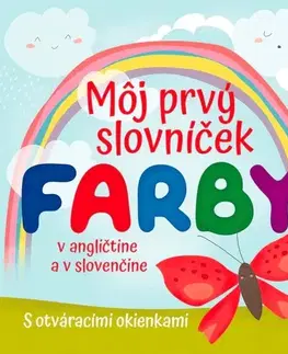 Leporelá, krabičky, puzzle knihy Môj prvý slovníček - FARBY - Francesca Spinelli