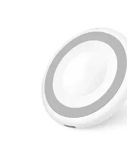 Predlžovacie káble Aligator AMS08WT - Bezdrôtová nabíjačka MagSafe 3 v 1 15 W biela AMS08WT