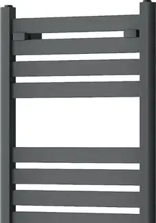 Radiátory do kúpeľne MEXEN/S - Urán radiátor + vykurovacia tyč 800 x 500 mm, 600 W, antracit W105-0800-500-2600-66