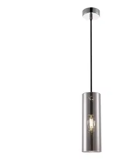 Svietidlá Maytoni P011PL-01CH - Luster na lanku GIOIA 1xE14/40W/230V čierna P011PL-01CH