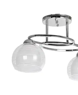 Svietidlá  Luster na tyči 2xE27/60W/230V W-LM 6540-2 CR