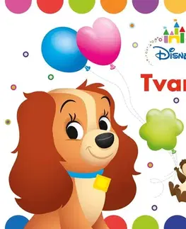 Leporelá, krabičky, puzzle knihy Disney - Tvary - Kolektív autorov