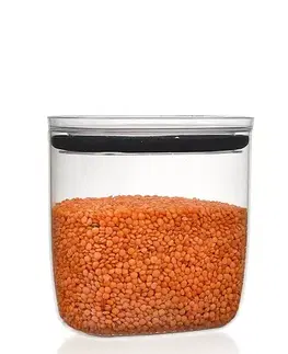 Dózy na potraviny MAKRO - Dóza oválna M 1300ml, rôzne farby