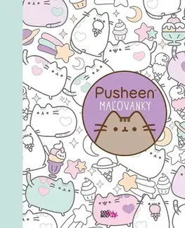 Maľovanky pre dospelých Pusheen maľovanky