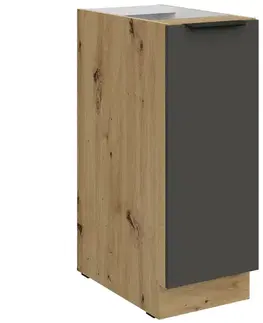 Kuchynské skrinky stojace Kuchynská skrinka Aria-Gr/Ar Anti Fingerprint 30d Cargo Bb