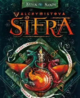Fantasy, upíri Alchymistova šifra, 3. vydání - Kevin Sands